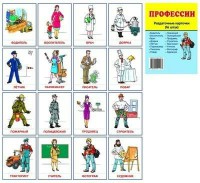 Раздаточные карточки "Профессии" - fgospostavki.ru - Югорск