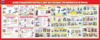 Стенд "Уголок гражданской обороны и действия населения в чрезвычайных ситуациях" - fgospostavki.ru - Югорск