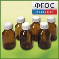 Набор склянок для растворов реактивов 30 миллилитров (6 штук) - fgospostavki.ru - Югорск