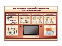 Многофункциональный интерактивный стенд-тренажер "Оказание первой помощи пострадавшим" для учащихся общеобразовательных учреждений - fgospostavki.ru - Югорск