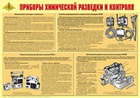 Плакат "Приборы химической разведки и контроля" - fgospostavki.ru - Югорск