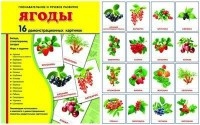 Демонстрационные карточки "Ягоды" - fgospostavki.ru - Югорск