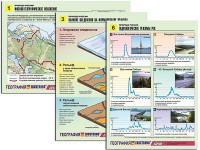 Комплект таблиц по географии "Природа России" раздаточные (цветные, ламинированные, А4, 10 штук) - fgospostavki.ru - Югорск