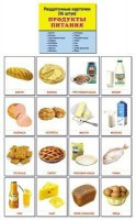 Раздаточные карточки "Продукты питания" - fgospostavki.ru - Югорск
