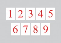 Магнитная математика Наталии Пятибратовой (Карточки с числами) - fgospostavki.ru - Югорск