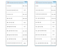 Комплект карточек (10) "Обучающий калейдоскоп. Умножение на 7, 8 и 9" - fgospostavki.ru - Югорск