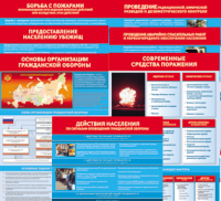 Комплект таблиц "Основы гражданской обороны (МЧС РФ)" 13 штук. - fgospostavki.ru - Югорск