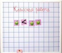 Магнитно-маркерная доска "Клетка" (86 см х 75 см) - fgospostavki.ru - Югорск