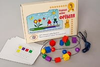 Игровой набор Фребеля "Бусы-шнуровка" (серия "Эксперимент") - fgospostavki.ru - Югорск