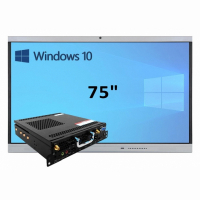 Интерактивная панель 75" (встроенный ПК, Win10) - fgospostavki.ru - Югорск