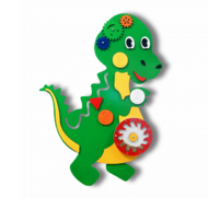 Бизиборд «Малыш-крокодил» - fgospostavki.ru - Югорск