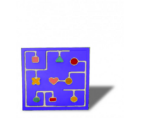 Развивающая панель для изучения движения фигур - fgospostavki.ru - Югорск