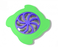 Тактильно-развивающая панель «Вращение радуги» - fgospostavki.ru - Югорск