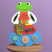 Бизиборд «Лягушка» - fgospostavki.ru - Югорск