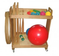 Тележка с гимнастическими снарядами (взрослая комплектация) - fgospostavki.ru - Югорск