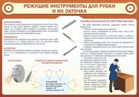 Стенд "Режущие инструменты для рубки и их заточки" - fgospostavki.ru - Югорск