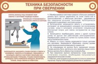 Стенд "Техника безопасности при сверлении" - fgospostavki.ru - Югорск