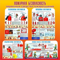 Стенд "Пожарная безопасность" Вариант 2 - fgospostavki.ru - Югорск