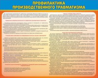 Стенд "Профилактика производственного травматизма" - fgospostavki.ru - Югорск
