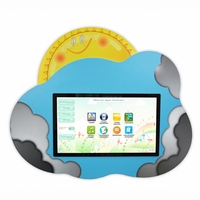 Профессиональный сенсорный настенный игровой комплекс "Говорящее облачко" - fgospostavki.ru - Югорск