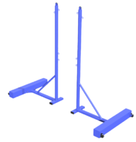 Стойка для бадминтона передвижная с противовесом (2 штуки) - fgospostavki.ru - Югорск