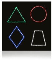 Панель "Цветные фигуры 4” (вариант 2) - fgospostavki.ru - Югорск