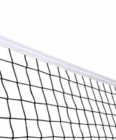 Сетка волейбольная (нить 4 миллиметра, 1*9,5 метра) - fgospostavki.ru - Югорск