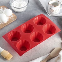 Форма для выпечки силиконовая 6 ячеек - fgospostavki.ru - Югорск