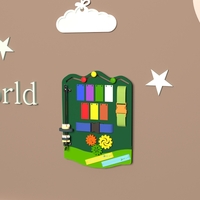 Бизиборд «Радуга» - fgospostavki.ru - Югорск