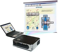 Диск с электронными плакатами, презентациями (электронный учебник) по черчению 52 темы - fgospostavki.ru - Югорск