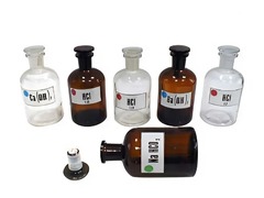 Набор склянок для растворов 250 миллилитров (с притертой пробкой) - fgospostavki.ru - Югорск