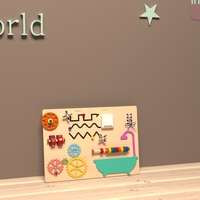 Бизиборд «Весёлое купание» - fgospostavki.ru - Югорск