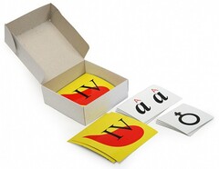 Модель-аппликация "Генетика групп крови" (демонстрационный набор из 24 карт) - fgospostavki.ru - Югорск