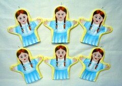 Набор рукавичек "Эмоции (девочки)" 6 штук - fgospostavki.ru - Югорск