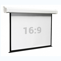 Экран настенный с электроприводом Electra DSEM-164008m - fgospostavki.ru - Югорск