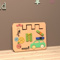 Бизиборд «Мои машинки» - fgospostavki.ru - Югорск