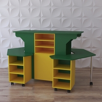 Модульный стеллаж "Весёлые занятия" - fgospostavki.ru - Югорск