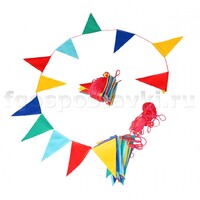 Флажки с веревкой для ограждения игровых зон - fgospostavki.ru - Югорск