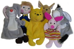 Набор перчаточных кукол "Винни Пух и все" - fgospostavki.ru - Югорск