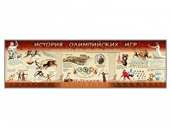 Настенное полотно "История Олимпийских игр" - fgospostavki.ru - Югорск