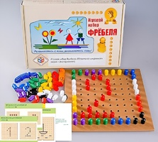 Игровой набор Фребеля "Мозаика со шнуровкой" (серия "Эксперимент") - fgospostavki.ru - Югорск