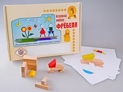 Игровой набор Фребеля "Конструктор деревянный без соединений-1" (Серия "Эксперимент") - fgospostavki.ru - Югорск