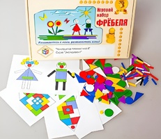 Игровой набор Фребеля "Конструктор плоскостной-4" (Серия "Эксперимент") - fgospostavki.ru - Югорск