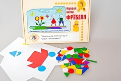 Игровой набор Фребеля "Конструктор плоскостной-1" (Серия "Эксперимент") - fgospostavki.ru - Югорск