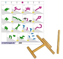 Игровой набор "Городки" - fgospostavki.ru - Югорск
