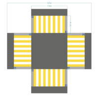 Имитация четырехстороннего перекрестка 5,5*4,5 м - fgospostavki.ru - Югорск