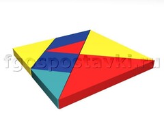 Детский мат "Квадрат-головоломка" - fgospostavki.ru - Югорск