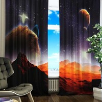 Комплект светонепроницаемых штор "Марсианская одиссея" - fgospostavki.ru - Югорск