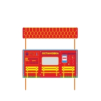 Учебно-игровой макет "Остановка" стационарная - fgospostavki.ru - Югорск