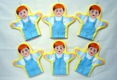 Набор рукавичек "Эмоции (мальчики)" 6 штук - fgospostavki.ru - Югорск